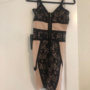 Never worn body con bandage dress